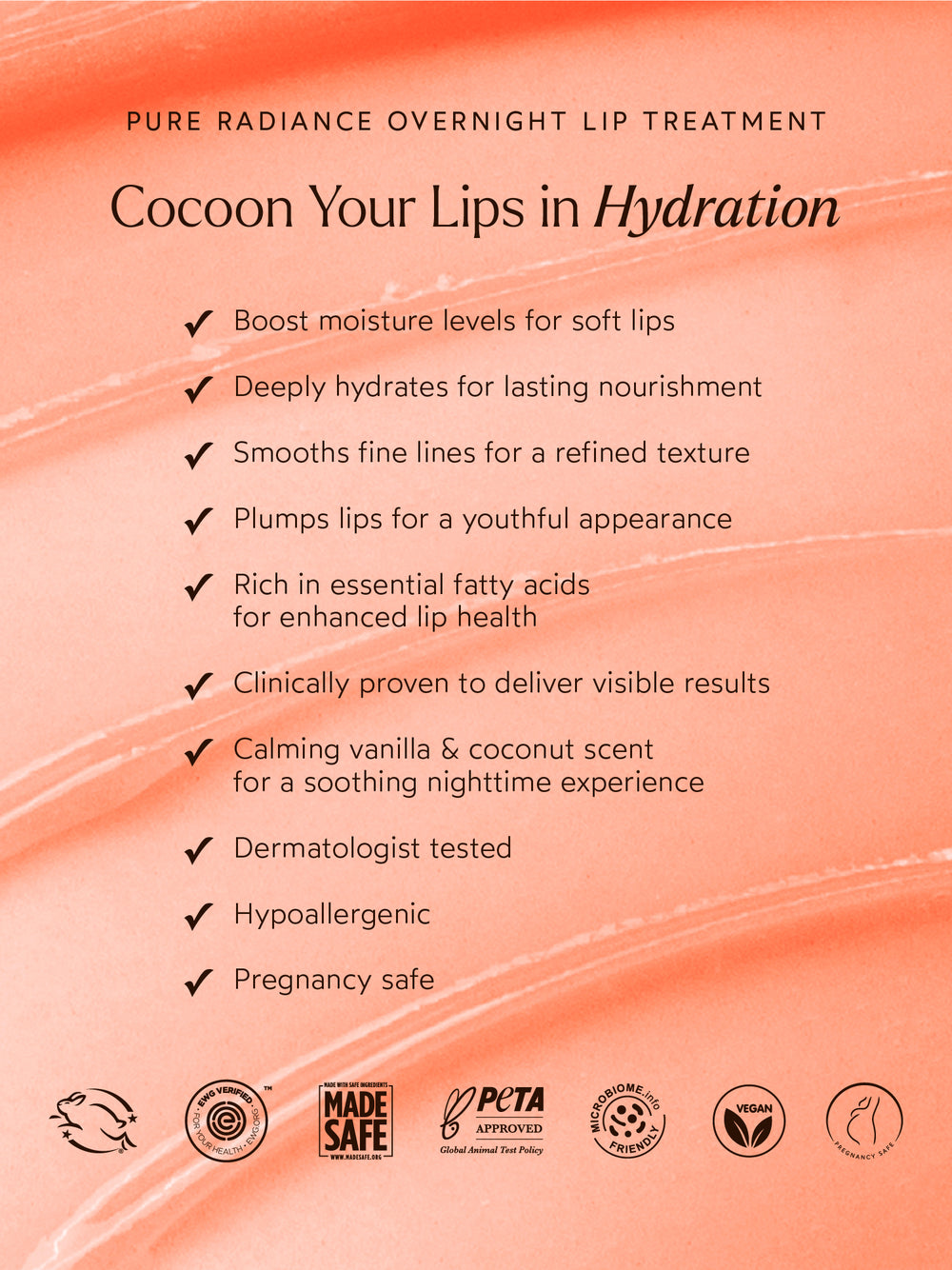 Pure Radiance Overnight Lip Treatment